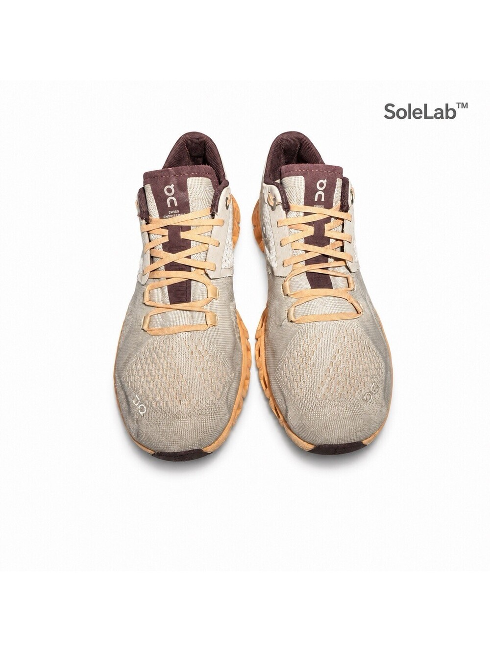 On Cloud X Women’s 7.5 Alloy Lily Gray Peach Running Training Shoes 40.99041 - Picture 2 of 8